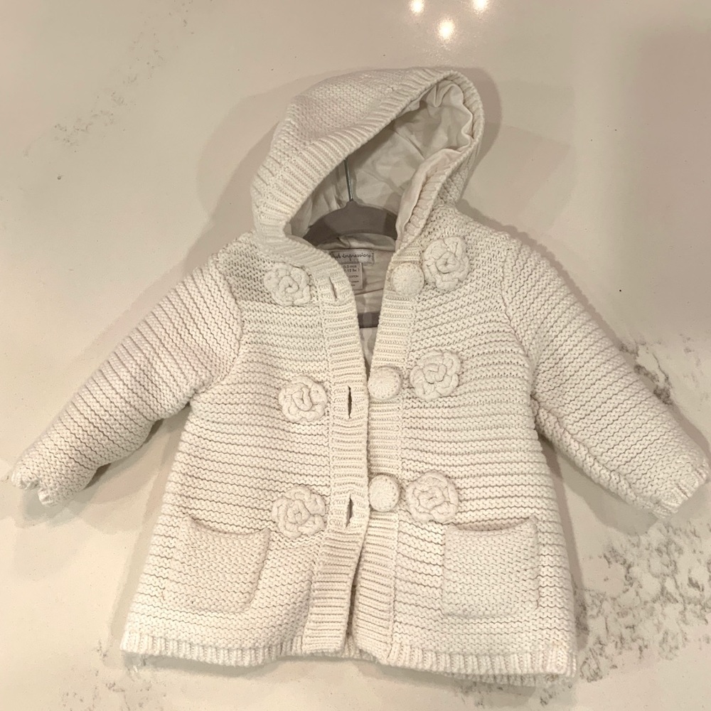 Baby girls knit sweater
